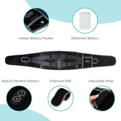 Wireless Heated Back Massager - myzlevia™